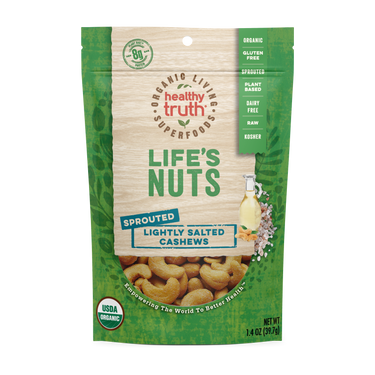 Lightly Salted Sprouted Cashews