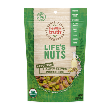 Lightly Salted Sprouted Pistachios