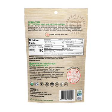 Lightly Salted Sprouted Pistachios