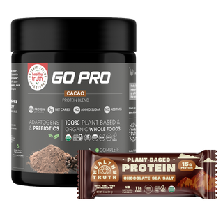 Cacao Powder + Chocolate Sea Salt Bar