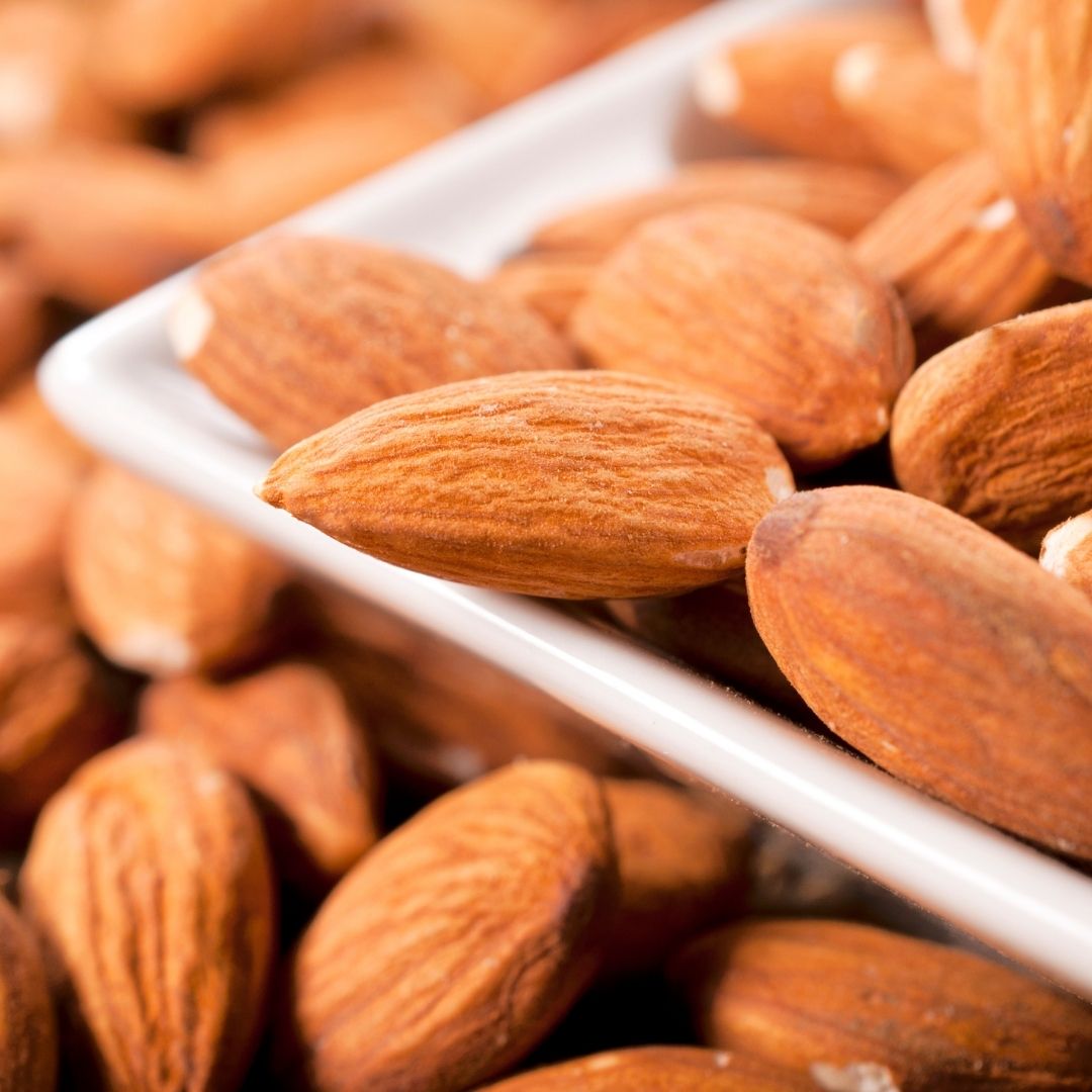 raw almonds