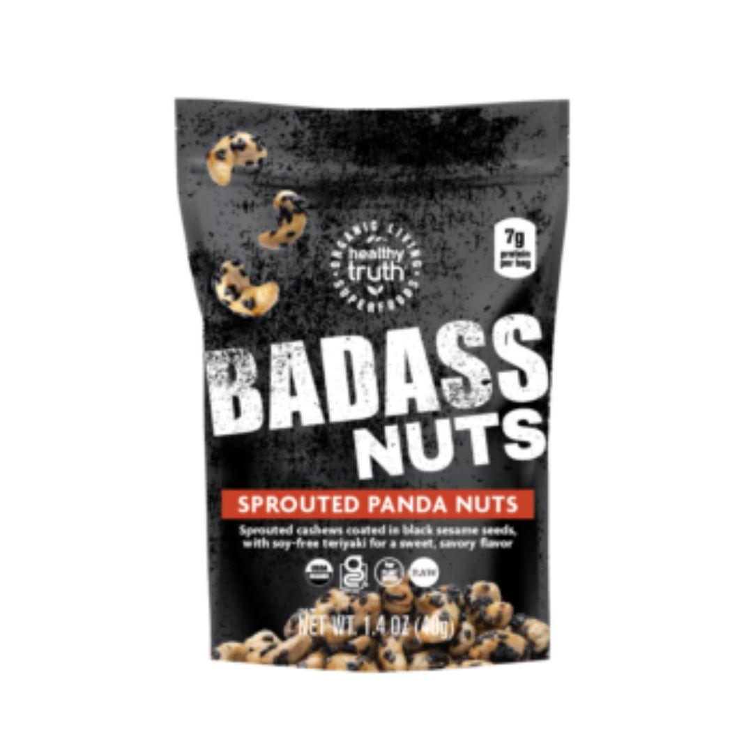  Sprouted Panda Nuts flavor of Badass Nuts.